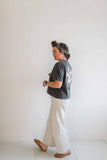 Take the backroads | pepper boxy cropped tee