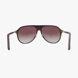 AURA PLUM Polarized Fashion Aviator Sunglasses