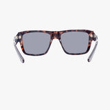 MACK ESPRESSO TORTOISE Polarized Square Designer Sunglasses