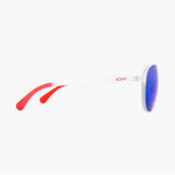 DASH SKY Polarized Active Soft Rubber Aviator Sunglasses
