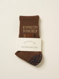 Coffee Lover Grip Sock