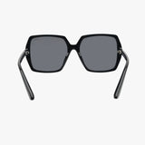 TIDE MIDNIGHT Polarized Square Designer Fashion Sunglasses