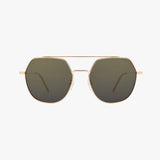 PALM BRONZE Polarized Premium Metal Geometric Sunglasses