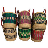 African Bolga Baskets : Large Oval Basket