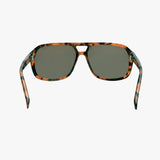 SUMMIT AMBER BRONZE Polarized Trendy Aviator Sunglasses