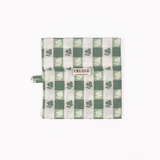 Virginia Stripe Green Wine Gift Bag
