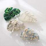 Monstera Leaf Claw Clip