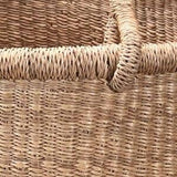 African Bolga Baskets : Natural Fruit Basket (G-156N)