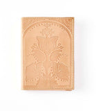 Embossed Leather Floral 5x7 Journal - Refillable Notebook