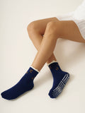 Croissant Ruffle Grip Sock