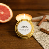 Travel Tin Candles | Cabin Retreat (6 oz.)