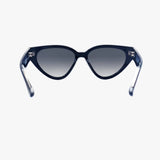 MOXIE MIDNIGHT Polarized Women's Cat Eye Fashion Sunglasses