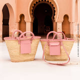 Woven Straw BeachTote Bag