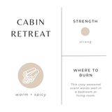 Travel Tin Candles | Cabin Retreat (6 oz.)