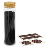 4" Matches in Chic Cork Top Jar - Colors of Your Choice