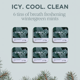 Simply Mints - Wintergreen | Pack of Six