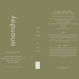 Ananday Cork Yoga Mat
