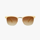 WESTON IVORY Polarized Semi-Rimless Fashion Sunglasses