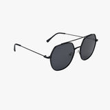 PALM MIDNIGHT Polarized Premium Metal Geometric Sunglasses