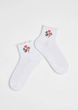 Texas Icons Ruffle Sock