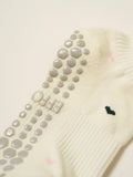 Cropped Crew Grip Sock - Mini Heart