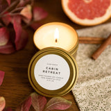 Travel Tin Candles | Cabin Retreat (6 oz.)