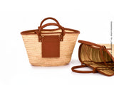 Woven Straw BeachTote Bag