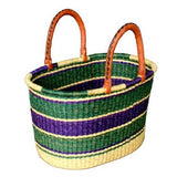 African Bolga Baskets : Large Oval Basket