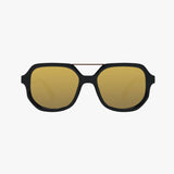 LUNA GOLD Polarized Square Designer Fashion Sunglasses