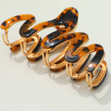 Willow | Large Squiggle Metal Claw Clip