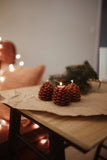 Pinecone Beeswax Candle