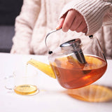 Teapot w/ Loose Leaf Tea Infuser - Bjorn™ - Glass - 40 oz
