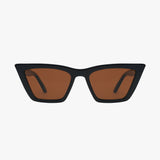 BAY MIDNIGHT AMBER Polarized Women's Cat Eye Sunglasses