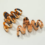 Willow | Large Squiggle Metal Claw Clip