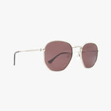 BILLIE MAUVE Polarized Geometric Metal Fashion Sunglasses