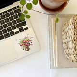 Rose bouquet sticker