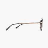 LEX MIDNIGHT Polarized Navigator Metal Sunglasses