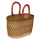 African Bolga Baskets : Large Oval Basket