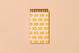 Goldfish Crackers Letterpress Pocket-size Spiral Notebook - Made in USA - Foodie, Snack, Kids - Back to School, Christmas Gift, Stocking Stuffer