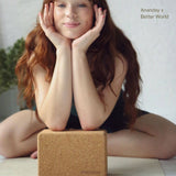 Cork Yoga Block