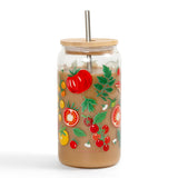 Tomato Vine Glass Can