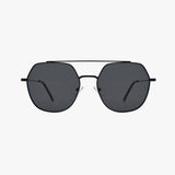 PALM MIDNIGHT Polarized Premium Metal Geometric Sunglasses