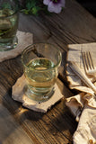 Handblown Footed Glass