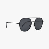 PALM MIDNIGHT Polarized Premium Metal Geometric Sunglasses
