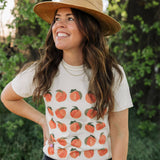 Peach Blossom Tee - Ivory