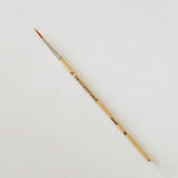Watercolor paintbrush set of five wood brushes