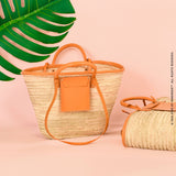 Woven Straw BeachTote Bag