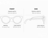 HERON LIMELIGHT MIRROR Polarized Round Fashion Sunglasses