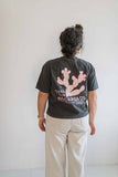 Take the backroads | pepper boxy cropped tee