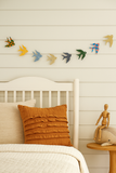 Bird Recycled Paper Garland - Assorted Prints